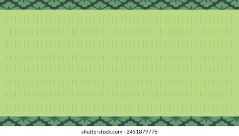 Illustration background material of one tatami mat