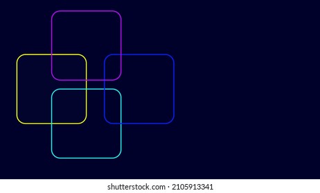 illustration of a background with a mixture of several gradient colors, whether used for presentations or abstract backgrounds