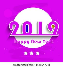Illustration of background for New Year