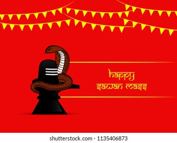 Illustration of background for the occasion of hindu religion festival Swan mass background