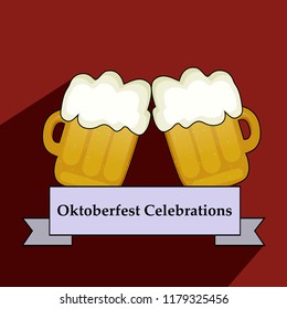 Illustration of background for  Oktoberfest