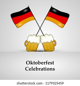Illustration of background for  Oktoberfest
