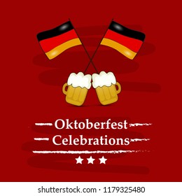 Illustration of background for  Oktoberfest