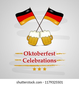 Illustration of background for  Oktoberfest