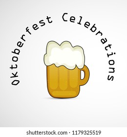 Illustration of background for  Oktoberfest