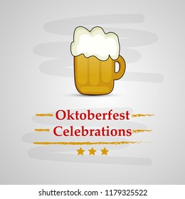 Illustration of background for  Oktoberfest