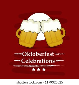 Illustration of background for  Oktoberfest