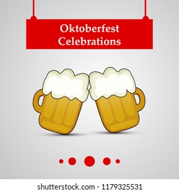 Illustration of background for  Oktoberfest