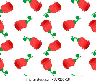 illustration - background - on the theme of flora with beautiful flower - the rose.