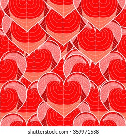 the illustration - background - on a theme of love and Valentines Day.