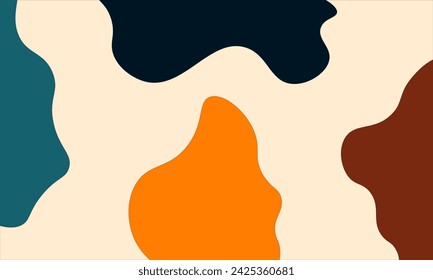 illustration of an background with orange