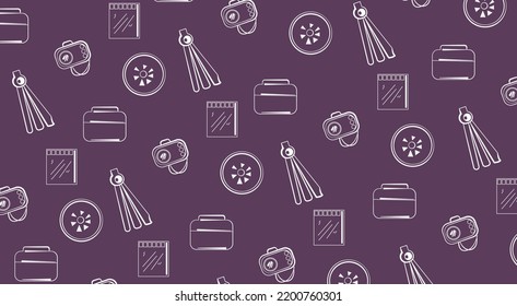 ilustración del diseño de patrones de fondo para el diseño de productos, banner, portada de libros