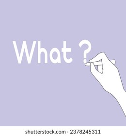 what?, the illustration for the background shows what