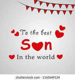 Illustration of background for Son's Day