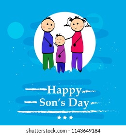 Illustration of background for Son's Day