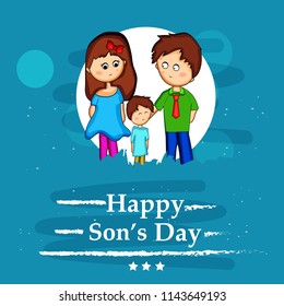 Illustration of background for Son's Day