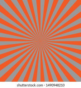 Illustration of background with Sunburst
