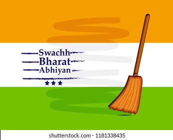 Illustration Background Swachh Bharat Abhiyan Massive Stock Vector (Royalty  Free) 1181338435 | Shutterstock