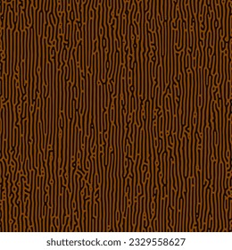 ILLUSTRATION BACKGROUND TURING ABSTRACT LINE PATTERN DESIGN BROWN COLOR VECTOR GOOD FOR WALLPAPER, COVER,POSTER 