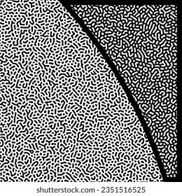 ILLUSTRATION BACKGROUND TURING ABSTRACT LINE PATTERN DESIGN DARK COLOR VECTOR GOOD FOR WALLPAPER, COVER,POSTER 