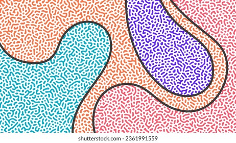 ILLUSTRATION BACKGROUND TURING ABSTRACT LINE PATTERN COLORFUL ELEMENT DESIGN VECTOR GOOD FOR WALLPAPER, COVER,POSTER 
