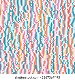 ILLUSTRATION BACKGROUND TURING ABSTRACT LINE PATTERN COLORFUL DESIGN VECTOR GOOD FOR WALLPAPER, COVER,POSTER 
