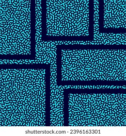 ILLUSTRATION BACKGROUND TURING ABSTRACT LINE PATTERN BLUE COLOR DESIGN PASTEL COLOR VECTOR GOOD FOR WALLPAPER, COVER,POSTER 