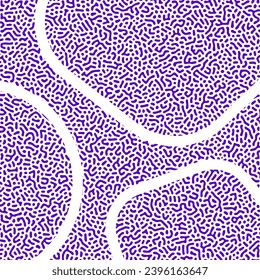 ILLUSTRATION BACKGROUND TURING ABSTRACT LINE PATTERN DESIGN PASTEL PURPLE COLOR VECTOR GOOD FOR WALLPAPER, COVER,POSTER 