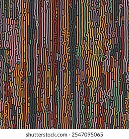 ILLUSTRATION BACKGROUND TURING ABSTRACT LINE PATTERN COLORFUL DESIGN VECTOR GOOD FOR WALLPAPER, COVER,POSTER 