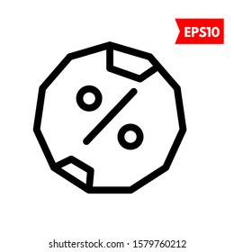illustration of badge flat icon