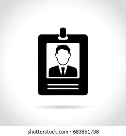 Illustration of badge on white background