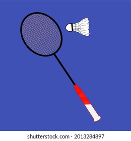 an illustration or badminton background