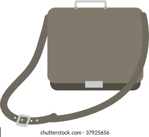 illustration of a bag on white