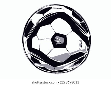 illustration of a ball on a white background