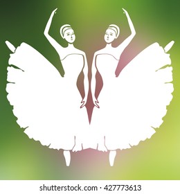 Illustration of ballerinas