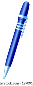 Illustration of the ballpoint pen