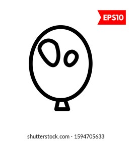 illustration of baloon flat icon