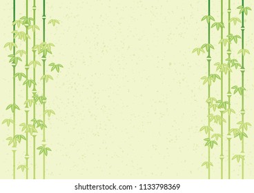 Illustration of bamboo