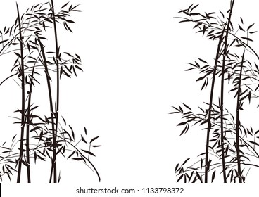 Illustration of bamboo