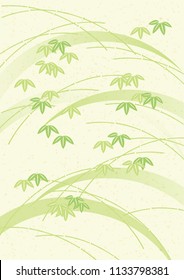 Illustration of bamboo