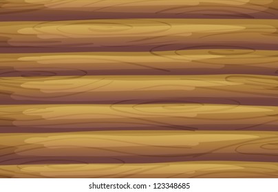 Illustration of a bamboo background