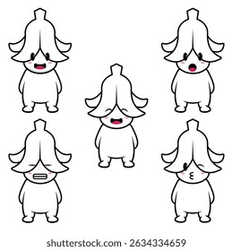 The Illustration of Banana Fruit Emoji