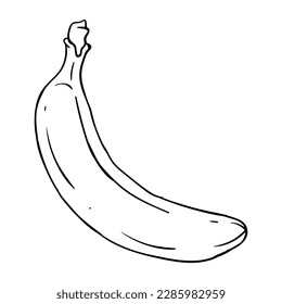 The illustration of banana vector.
Suitable for fruit icon, sign or symbol.