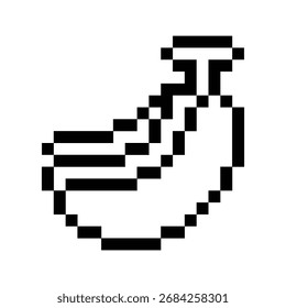 The Illustration of The Bananas Pixel