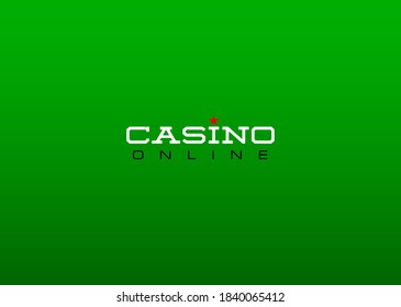Illustration banner of mobile online casino application. advertising poster with online mobile app casino