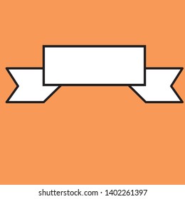 illustration of banner template icon