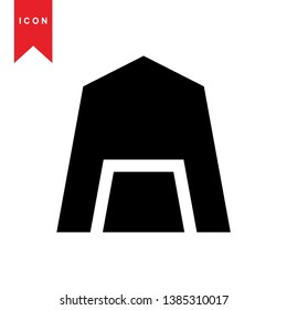 Illustration of barn agriculture elements - Vector
