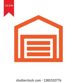 Illustration of barn agriculture elements - Vector