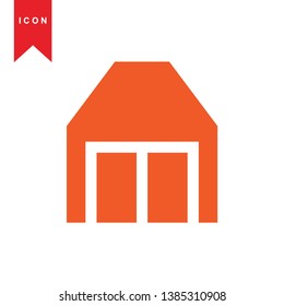 Illustration of barn agriculture elements - Vector