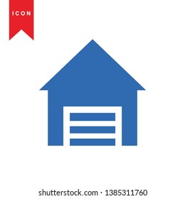Illustration of barn agriculture elements - Vector
